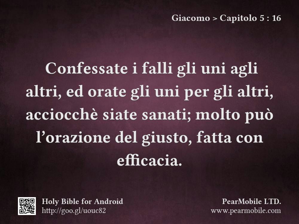 Giacomo, Capitolo 5:16